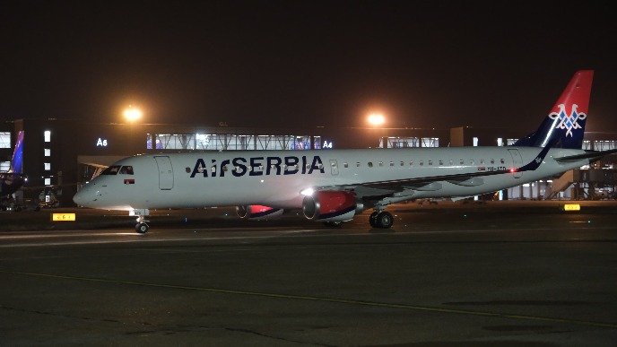 Novi Embraer stigao u Beogradi