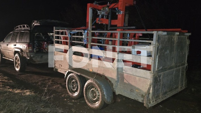 Nelegalna mašina za drvo