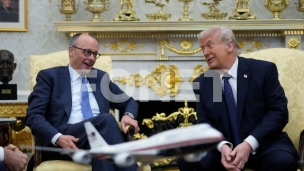 Tramp hvali Merca i Nemačku