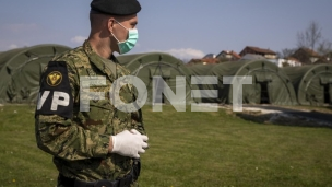 Prvi vojnici u kasarnama 