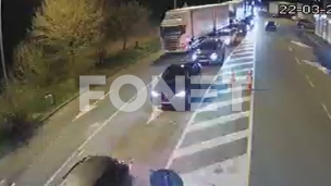 Pet sati na prelazu Šid