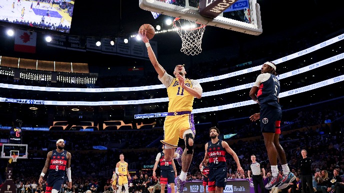 LA Lejkers - Vašington 120:101