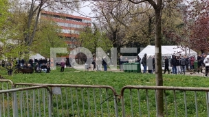 Okupljanje u Pinoirskom parku