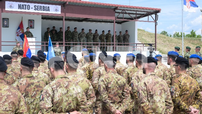 Prva vojna vežba Srbije i NATO