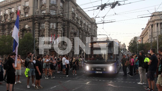 Protest radnika GSP