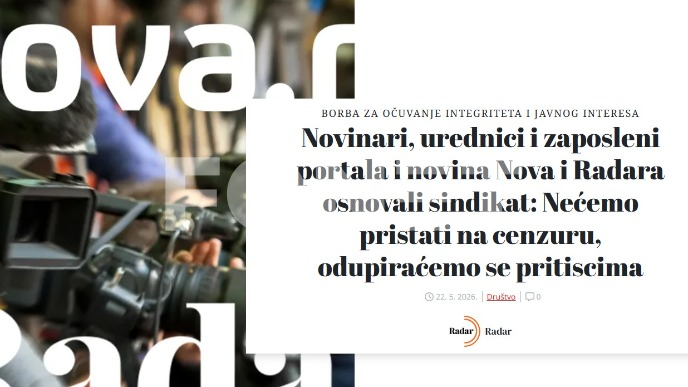 Nova i Radar u sindikatu