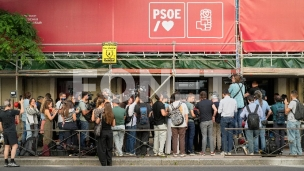 Policija u sedištu socijalista