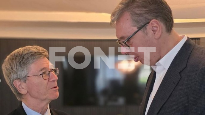 Vučić sa Džefrijem Saksom