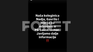Privođenje zbog transparenta