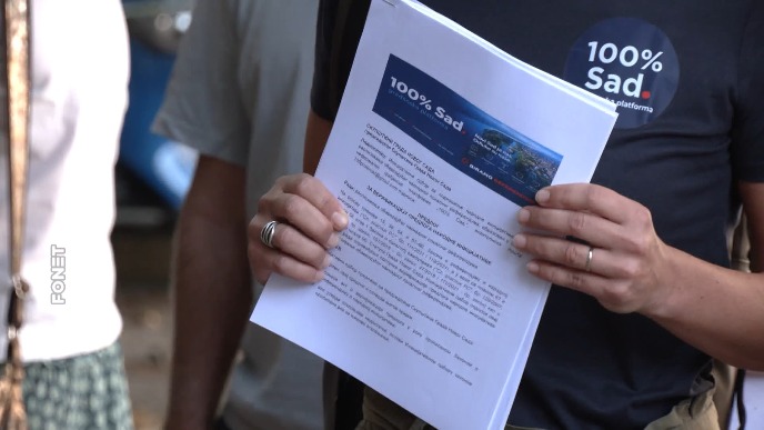 Za referendum za Novi Sad na vodi