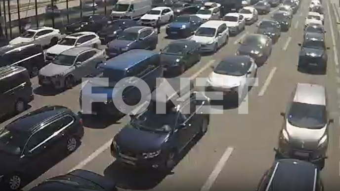 Gužva prema Mađarskoj