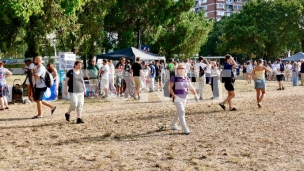 Okupljanje učesnika Eko bune