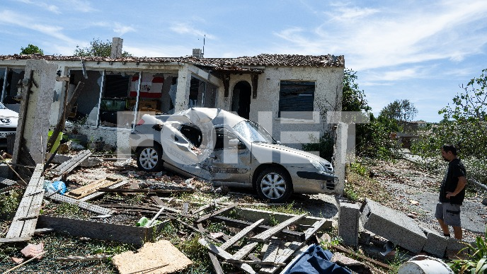 Tornado razorio francusko selo