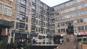 Skup podrške ispred Filozofskog