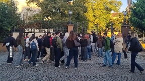 Učenici u matičnoj zgradi