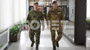 Mojsilović sa komandantom Kfora