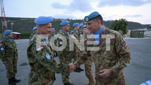 Vratili se vojnici iz Libana 