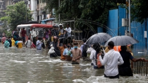Poplavljen Mumbaj
