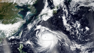Tajfun duvao 150 km na sat