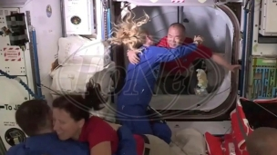 Kosmonauti na svemirskoj stanici