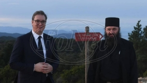 Vučić u Hilandaru