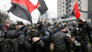 Protest ultradesničara