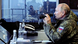 Putin na vojnoj vežbi