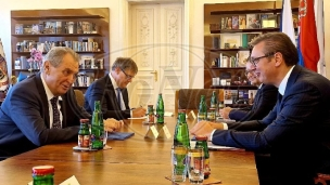 Zeman danas u Beogradu