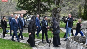 Abazović u Pećkoj patrijaršiji