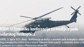 Pao mađarski helikopter