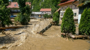 Slovenačke poplave na Guglu