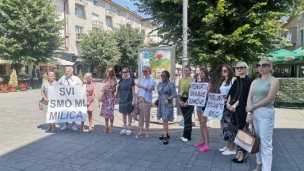 Protest podrške ženama 