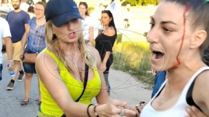 Incident na blokadi Savskog nasipa 