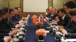 Premijerka u Šangaju