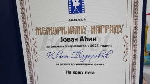 Nagrada za Ivanu Todorović