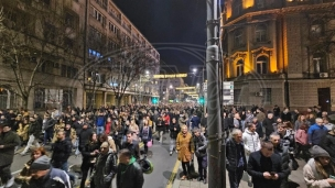 Građani ispred PU