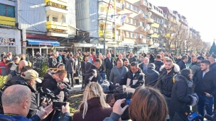 Kazna za neprijavljeni skup